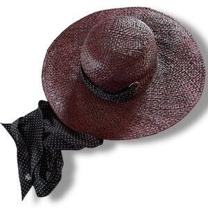 Ralph Lauren Brown and Black Hat